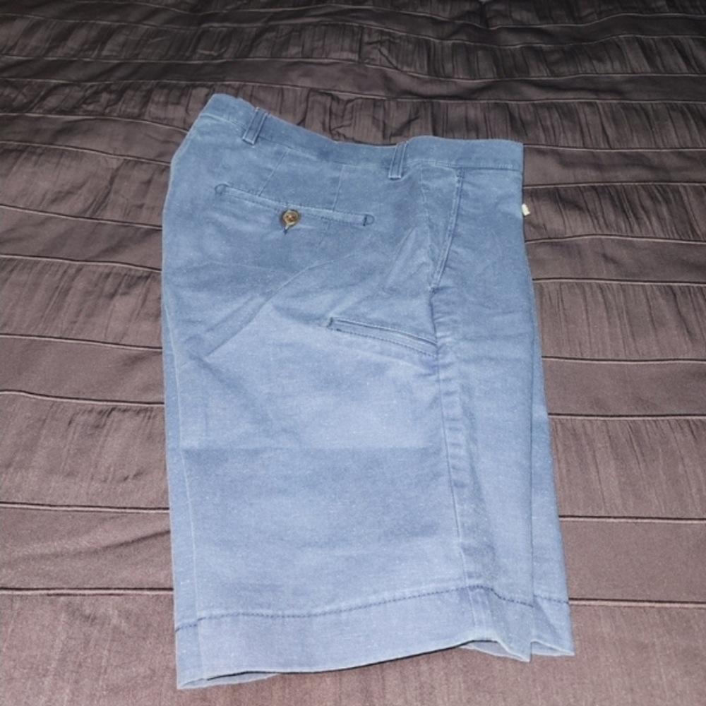 NWT MEN'S $72 Berwich Blue Bermuda Shorts Size 34/EU 45